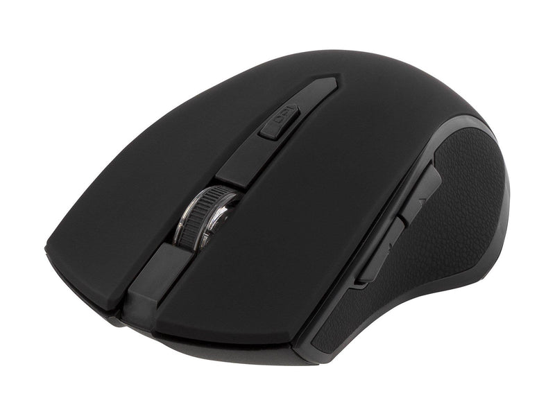 Deltaco MS-763 wireless USB Optical Mouse 5 buttons + scroll Black - Maus (Schwarz)