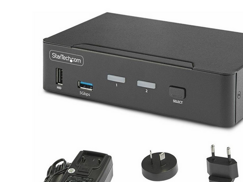 StarTech.com D86A2-2-PORT-8K-KVM