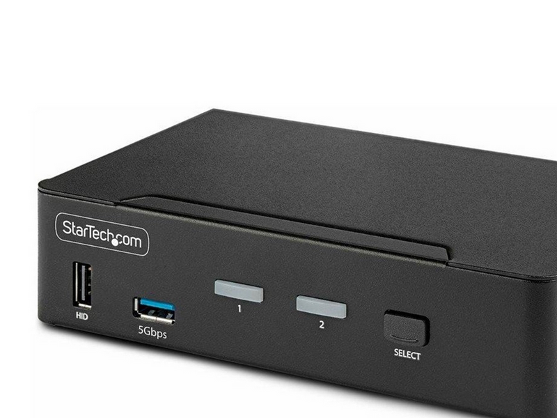 StarTech.com D86A2-2-PORT-8K-KVM