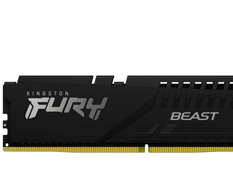Kingston FURY Beast DDR5-6000 - 16GB - CL30 - Single Channel (1 pcs) - AMD EXPO & Intel XMP - Schwarz