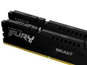 Kingston FURY Beast DDR5-6000 - 16GB - CL30 - Dual Channel (2 pcs) - AMD EXPO & Intel XMP - Schwarz
