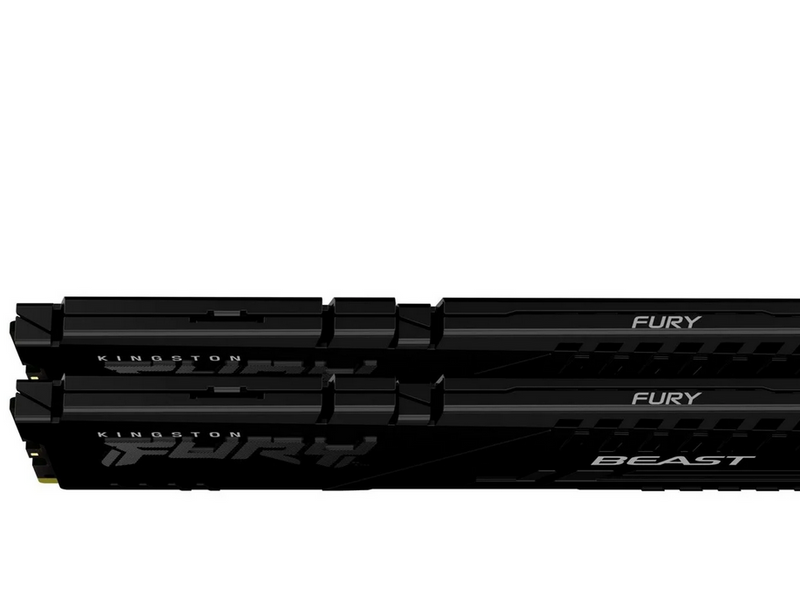 Kingston FURY Beast DDR5-6000 - 32GB - CL30 - Dual Channel (2 pcs) - AMD EXPO & Intel XMP - Schwarz