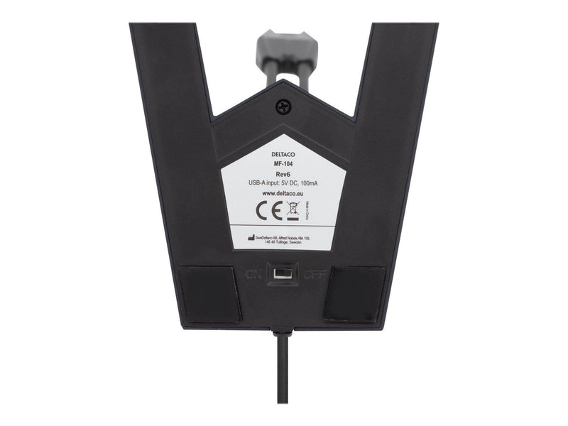 Deltaco MF-104 USB Desktop Microphone