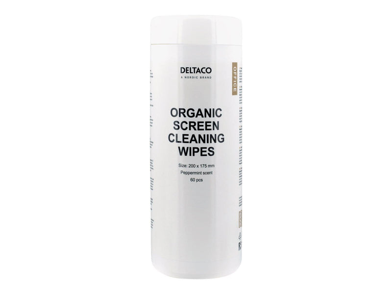 Deltaco Screen Cleaning Wipes 60 Pcs