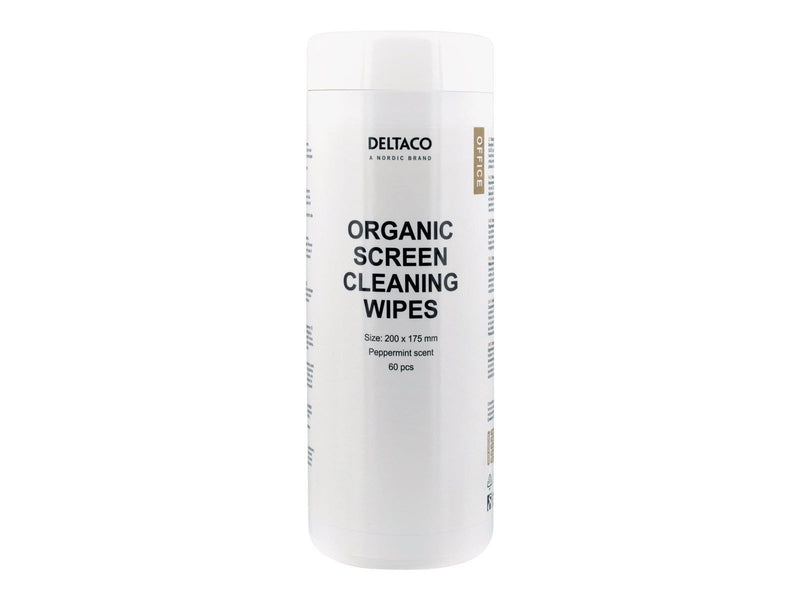 Deltaco Screen Cleaning Wipes 60 Pcs