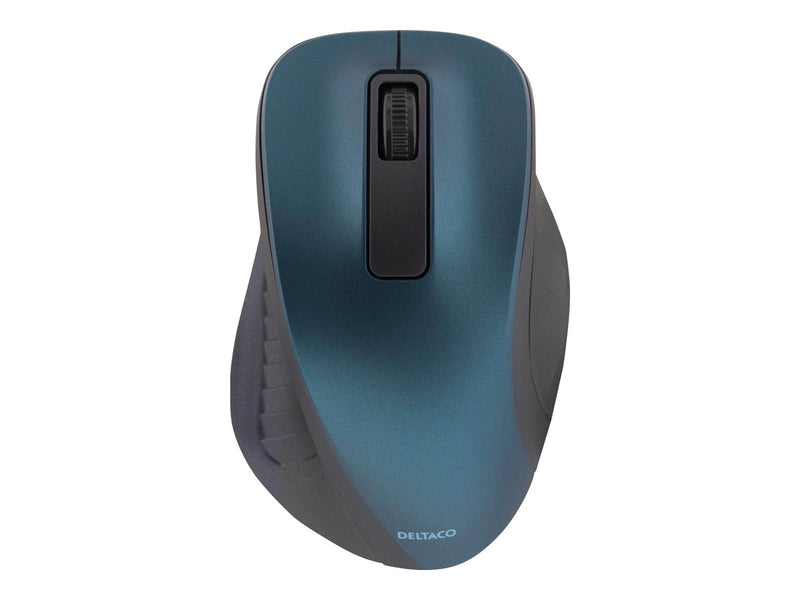 Deltaco MS-708 wireless optical mouse 1200 DPI blue - Maus (Blau)