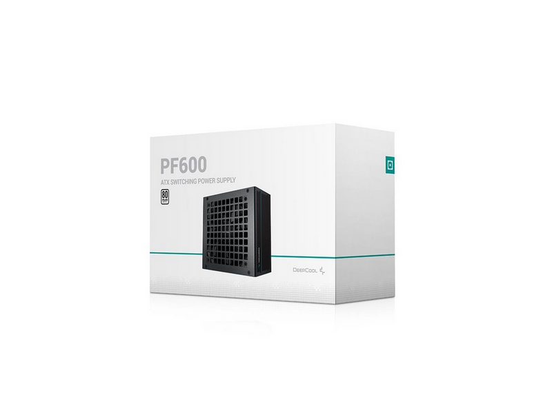 DeepCool PF600 Netzteile - 600 Watt - 120 mm - ATX 2.4 - 80 Plus Ja