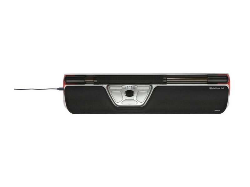Contour RollerMouse Red - Zentrales Zeigegerät (Silber)
