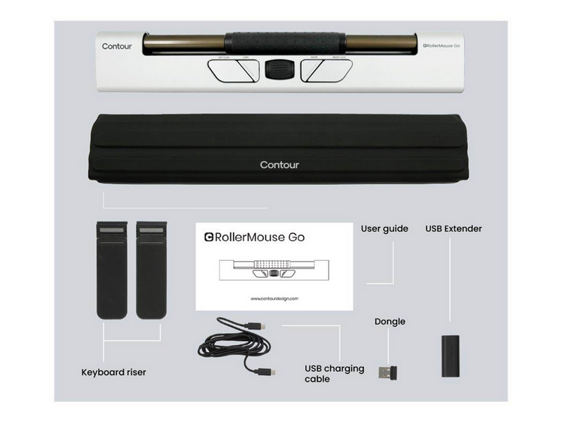 Contour RollerMouse go - Zentrales Zeigegerät ()