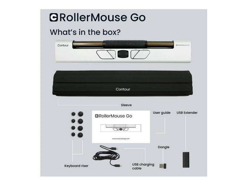 Contour RollerMouse go - Zentrales Zeigegerät ()