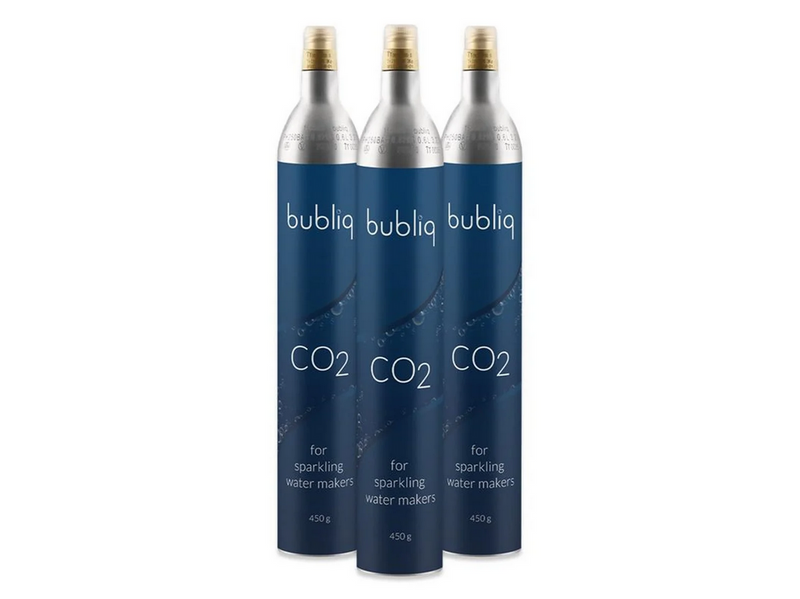 Bubliq 3 x CO2 cylinder 450 g