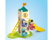 Playmobil 1.2.3 - Junior Abenteuerturm mit Eisstand