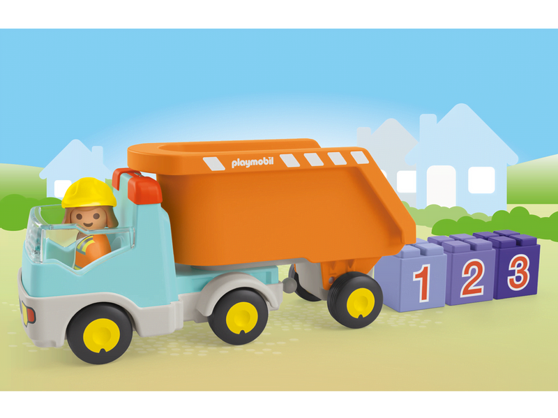 Playmobil 1.2.3 - Junior Muldenkipper