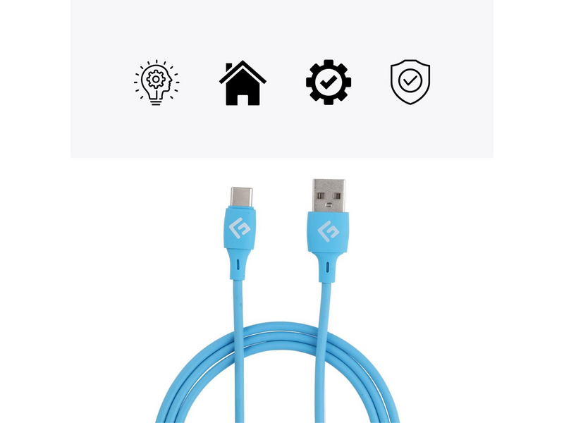Floating Grip 0.5M Silicone USB-C Cable