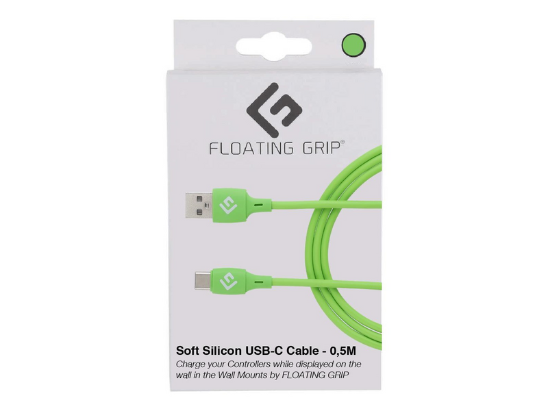 Floating Grip 0.5M Silicone USB-C Cable