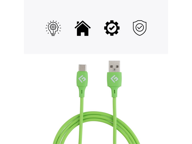 Floating Grip 0.5M Silicone USB-C Cable