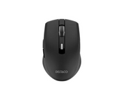 Deltaco Silent Wireless USB-C Travel Mouse with USB-C Rece - Maus (Schwarz)