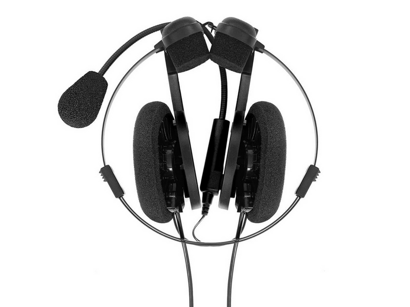 Koss PortaPro Communication Headset On-Ear Mic Black