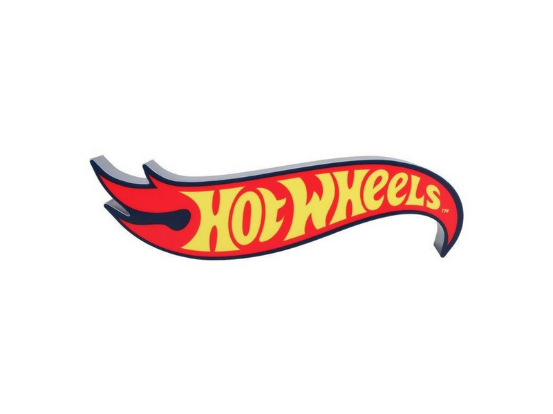 Paladone - Hot Wheels Shaped Logo Light - Lampe