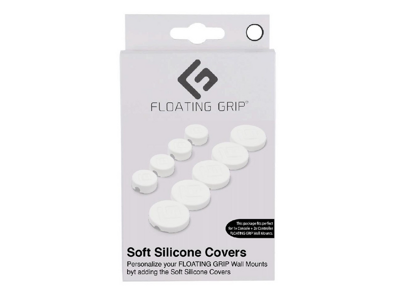 Floating Grip Wall Mount Covers (White)