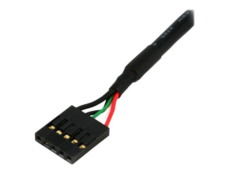 StarTech.com 12in Internal 5 pin USB IDC Motherboard Header Cable F/F (USBINT5PIN12) - USB cable - 5 pin IDC to 5 pin IDC - 30.5
