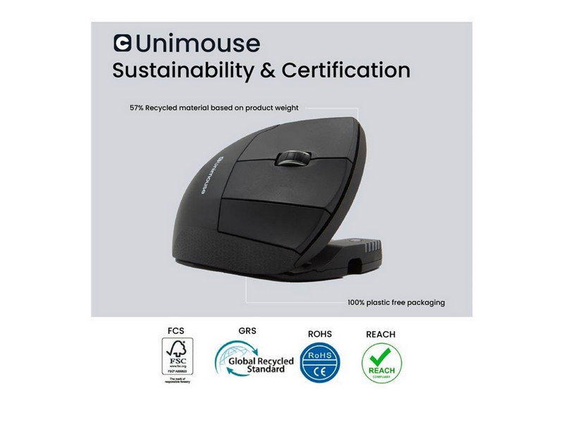 Contour Unimouse - vertical mouse - Vertical mouse (Schwarz)