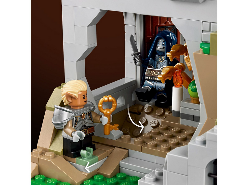 LEGO Ideas 21348 Dungeons & Dragons Die Sage vom Roten Drachen