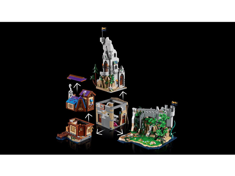 LEGO Ideas 21348 Dungeons & Dragons Die Sage vom Roten Drachen