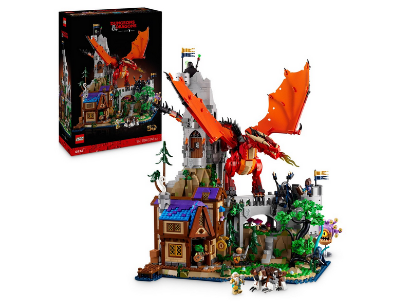 LEGO Ideas 21348 Dungeons & Dragons Die Sage vom Roten Drachen