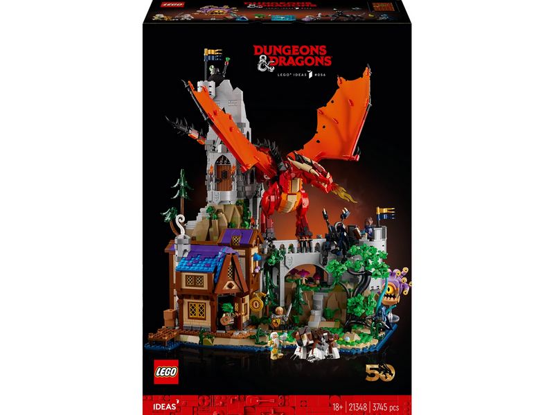LEGO Ideas 21348 Dungeons & Dragons Die Sage vom Roten Drachen
