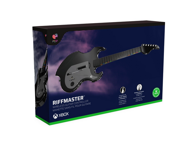 PDP RIFFMASTER - Xbox & PC - Wireless Guitar controller - Microsoft Xbox Series S