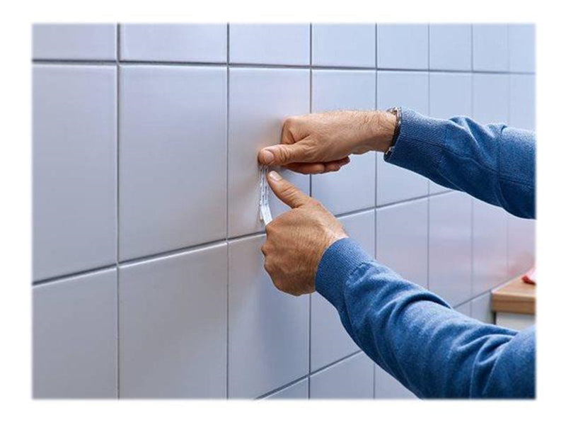 tesa Adhesive Nail for Tiles & Metal 4kg 2 Hooks + 6 Strips