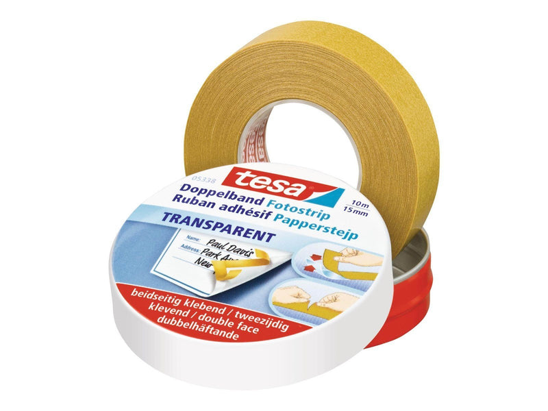 tesa Double-sided tape 10m x 15mm