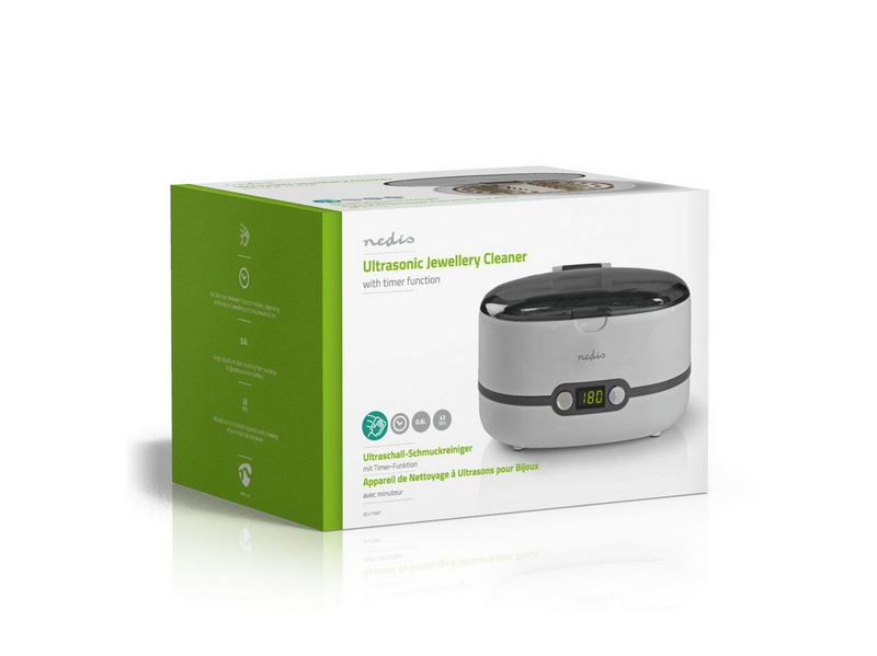 Nedis JECL110WT Ultrasonic Jewellery Cleaner