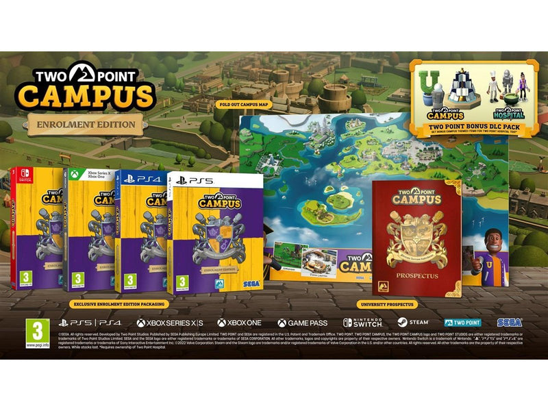 Two Point Campus (Enrolment Edition) - Sony PlayStation 5 - Strategie - PEGI 3