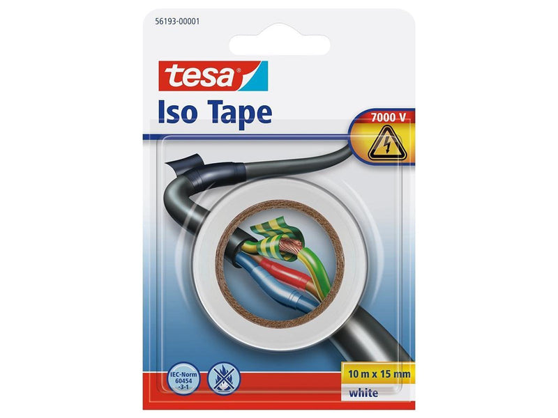 tesa Insulating Tape Electrical PVC tape 10m x 15mm
