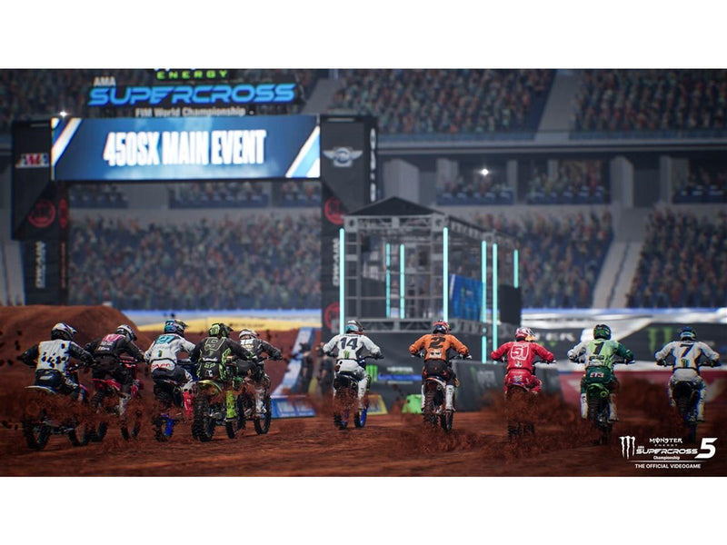 Monster Energy Supercross 5: The Official Videogame - Microsoft Xbox One - Rennspiel - PEGI 3