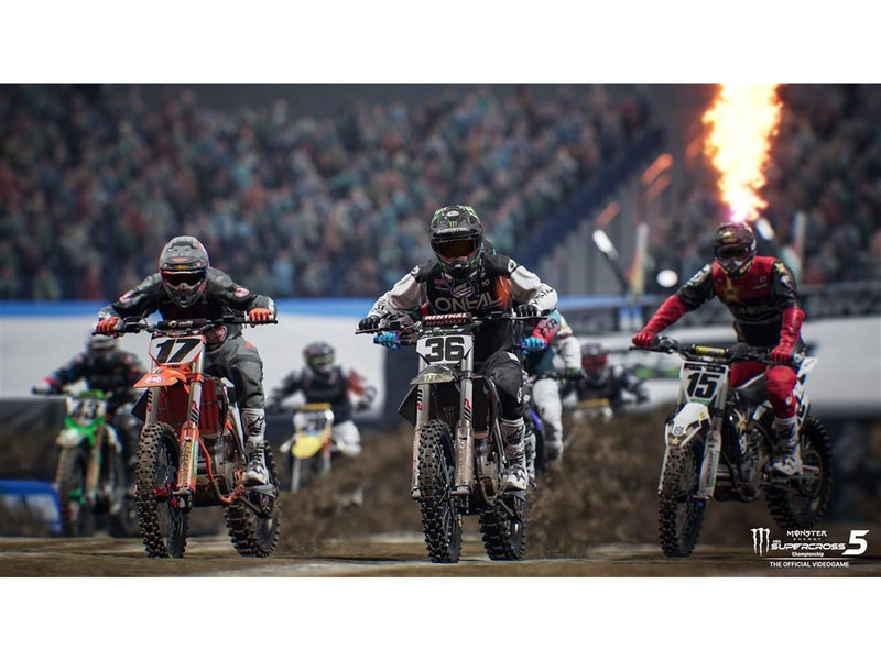 Monster Energy Supercross 5: The Official Videogame - Microsoft Xbox One - Rennspiel - PEGI 3