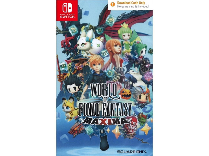 World of Final Fantasy: Maxima (Code in a Box) - Nintendo Switch - RPG - PEGI 12