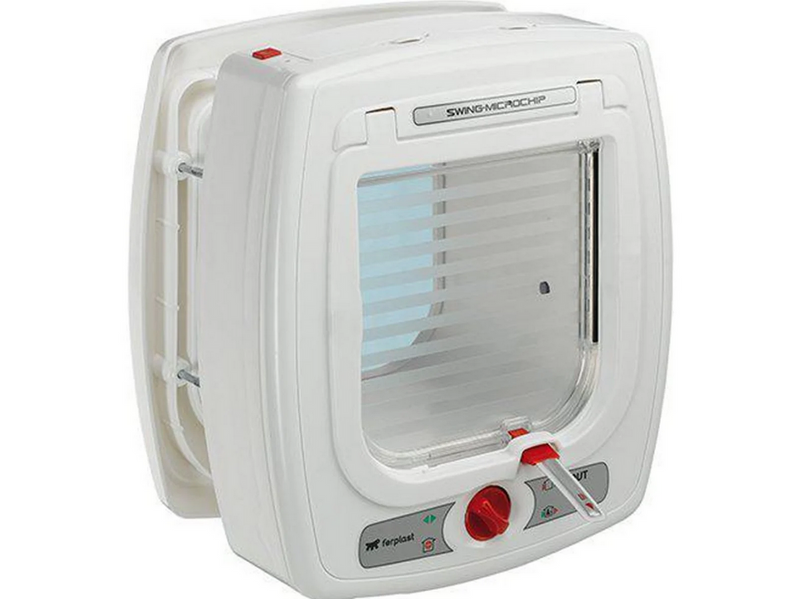 Ferplast - Cat flap Swing Microchip 22.5 x 16.2 x 25.2 cm - (705.2080)