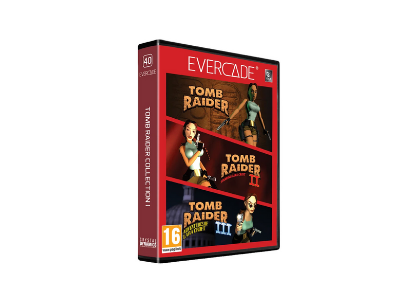 Tomb Raider Collection 1 - Evercade - Retro - PEGI 16