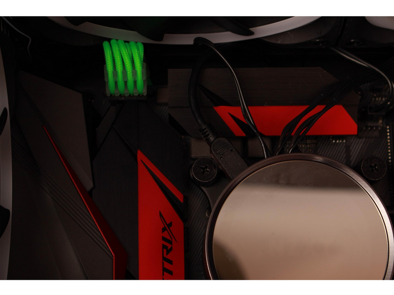 DUTZO Sleeved Power Extention Cable Kit (v2) - Grün