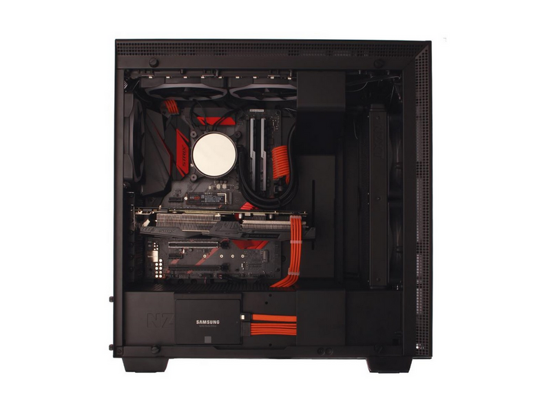 DUTZO Sleeved Power Extention Cable Kit (v2) - Orange