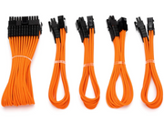 DUTZO Sleeved Power Extention Cable Kit (v2) - Orange
