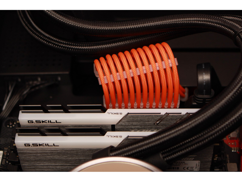 DUTZO Sleeved Power Extention Cable Kit (v2) - Orange
