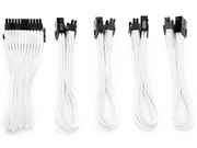 DUTZO Sleeved Power Extention Cable Kit (v2) - Weiß