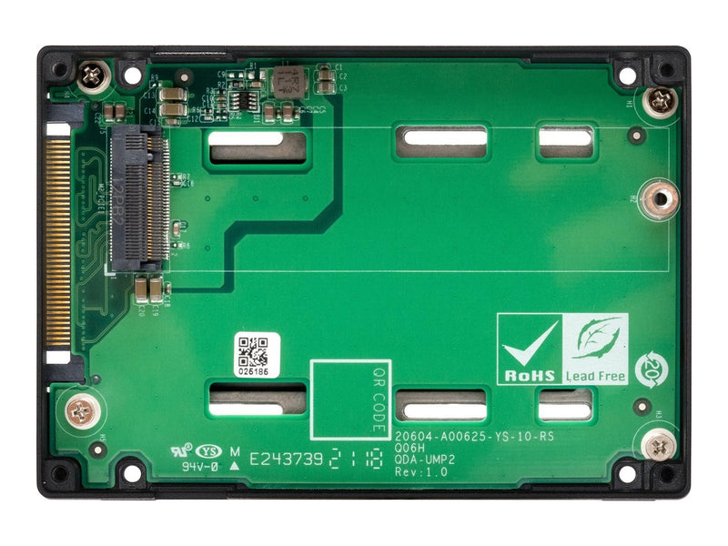 QNAP U.2 NVMe to M.2 NVMe SSD adapter