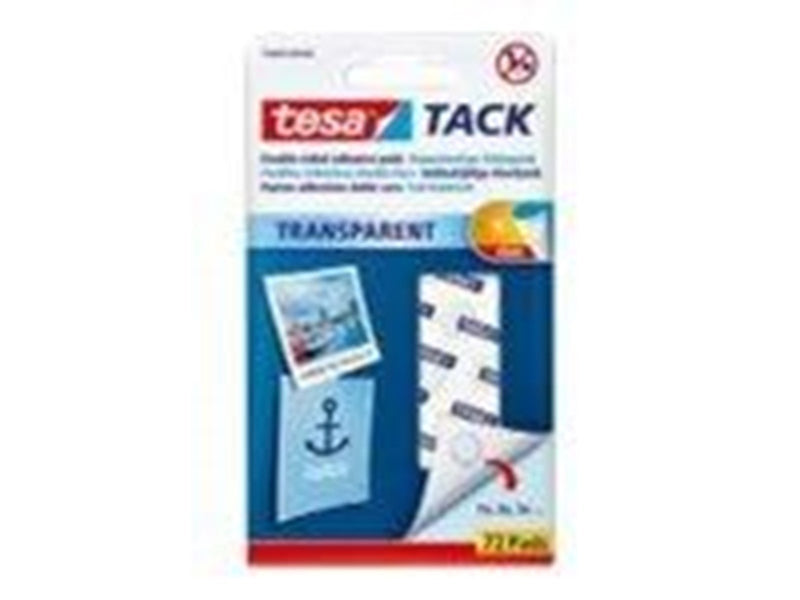 tesa Tack Transparent Double-sided Adhesive Pads