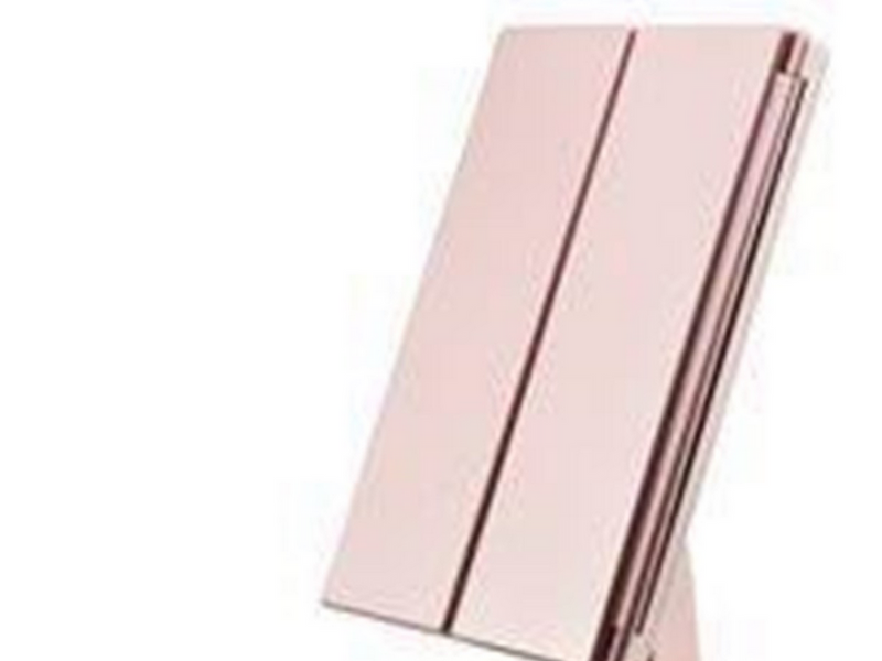 UNIQ Hollywood trifold make up spejl - rose gold