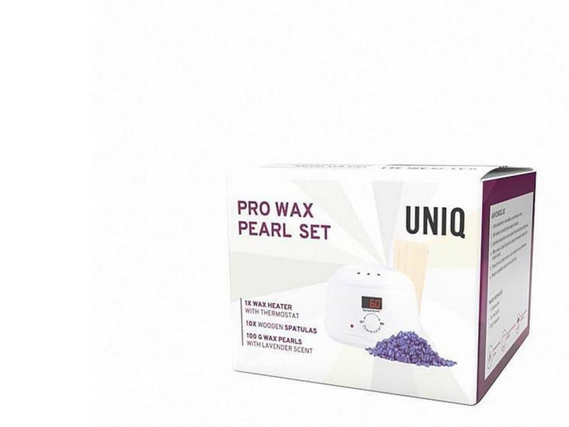 UNIQ Pro Wax Pearls Starter Kit til skånsom hårfjerner